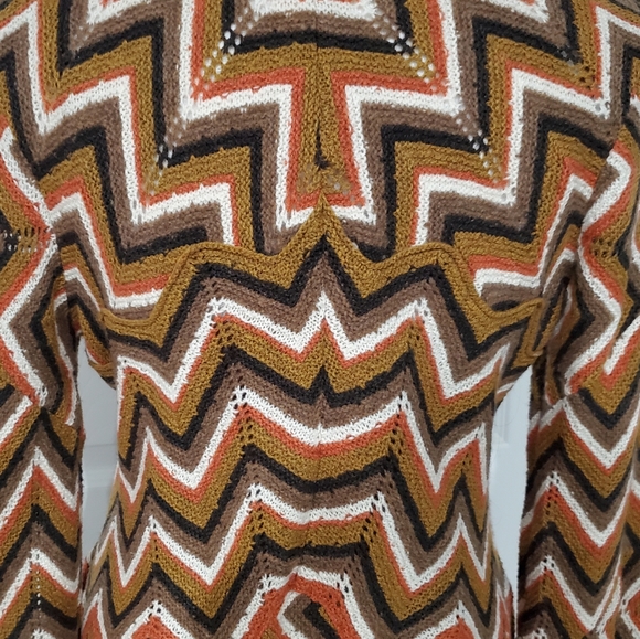 Host Picked - Free People "Rhiannon" Chevron Sweater Dress NWOT - Picture 6 of 15